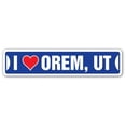 thumbnail image 1 of Street Sign - I Love Orem, Utah, 1 of 1