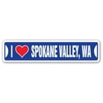 thumbnail image 1 of Street Sign - I Love Spokane Valley, Washington, 1 of 1