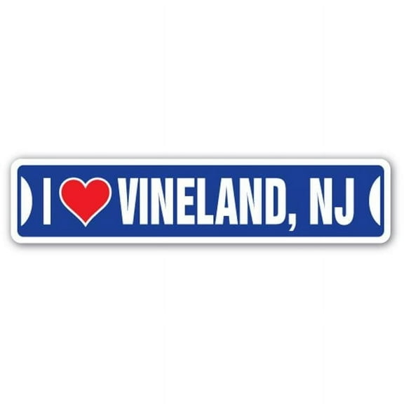Street Sign - I Love Vineland, New Jersey
