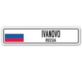 thumbnail image 1 of Street Sign - Ivanovo, Russia, 1 of 1
