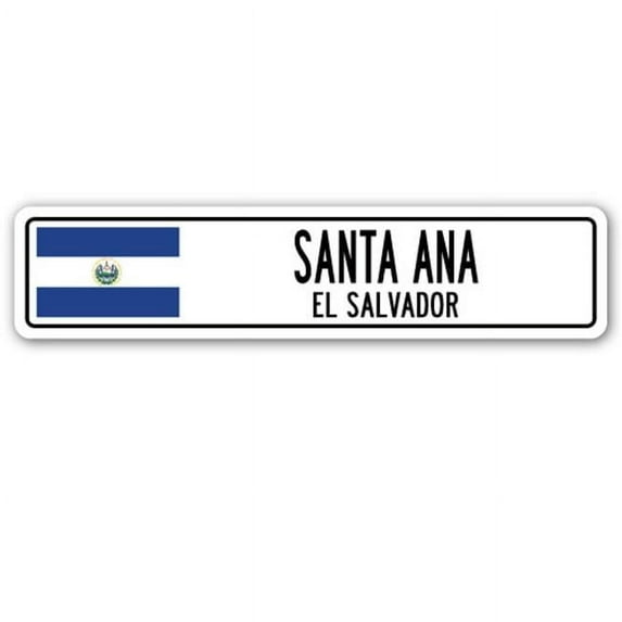 Street Sign - Santa Ana, EL Salvador