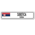 thumbnail image 1 of Street Sign - Subotica, Serbia, 1 of 1
