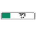 thumbnail image 1 of Street Sign - Tripoli, Libya, 1 of 1