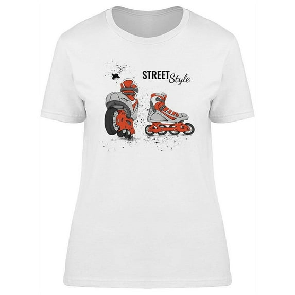 Street Skate Graphic T-Shirt Women -Image by Shutterstock, Female x-Large