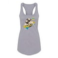 thumbnail image 1 of Street Skate Pugs Tank Women -Image by Shutterstock, Female Medium, 1 of 4