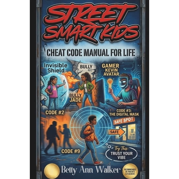 Street Smart Kids: The Ultimate Cheat Code Manual for Life: 12 Essential Skills to Handle Bullies, Stay Safe Online, and, (Paperback)