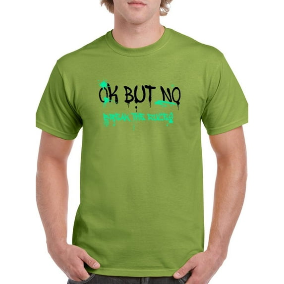 Street Style Ok But No T-Shirt Men -Image by Shutterstock, Male XX-Large