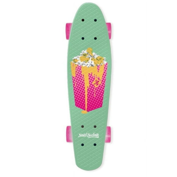 Street Surfing Plastic Cruiser Skateboard Pop Board Popcorn