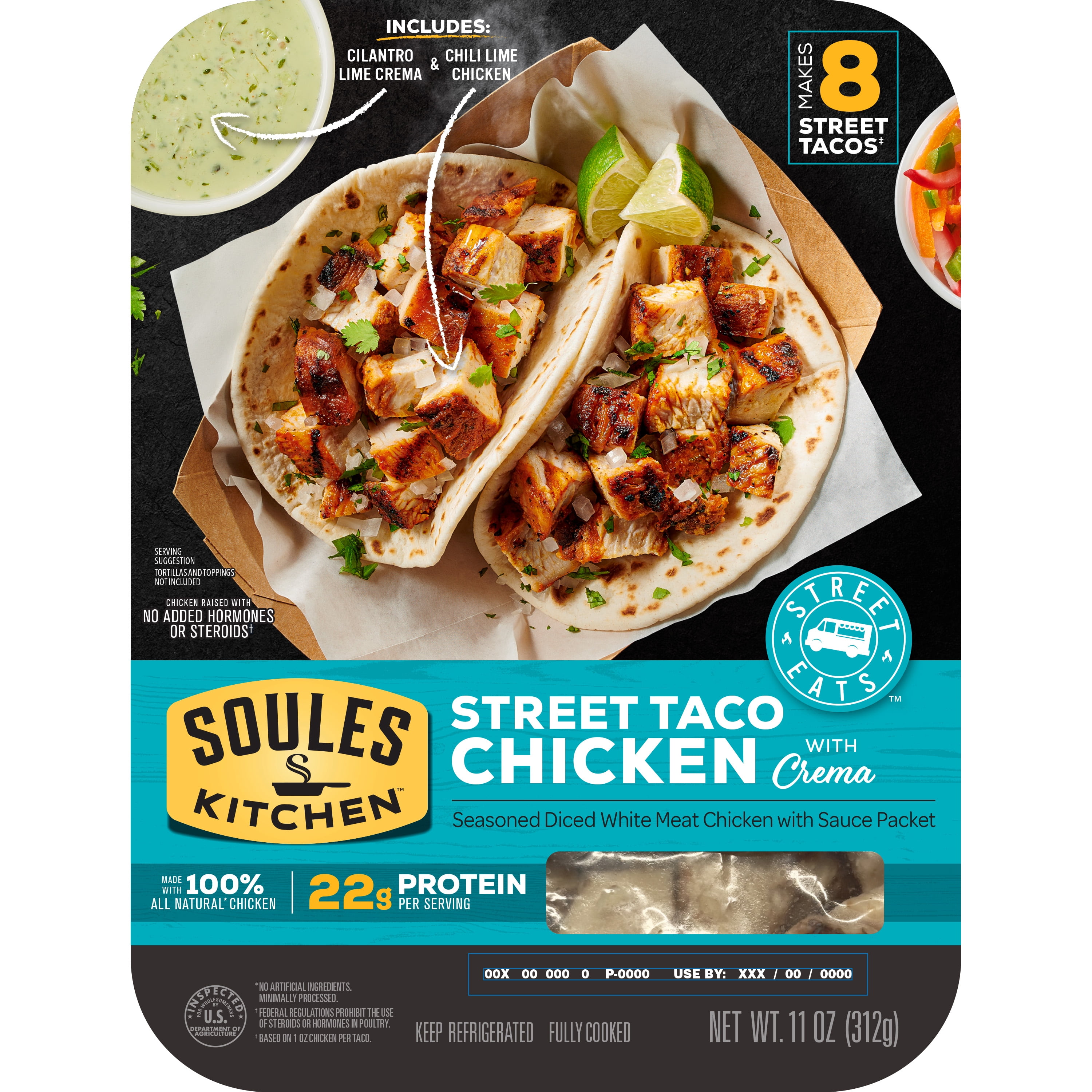 Street Taco Chicken with Crema
