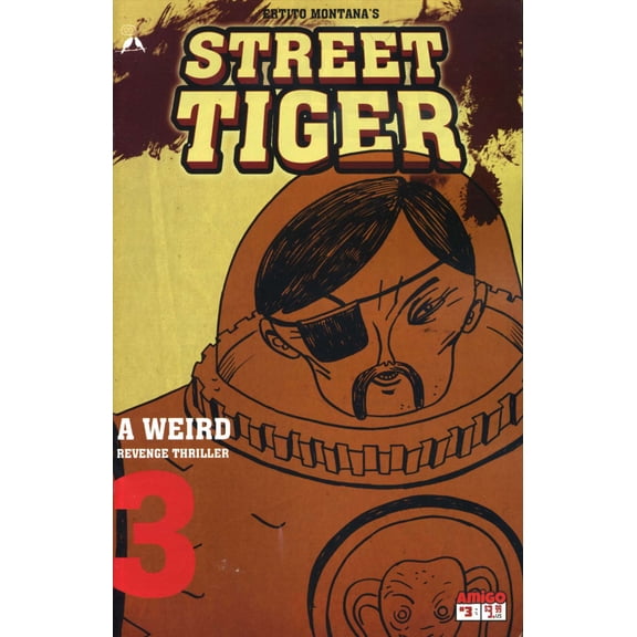 Street Tiger #3 VF ; Amigo Comic Book