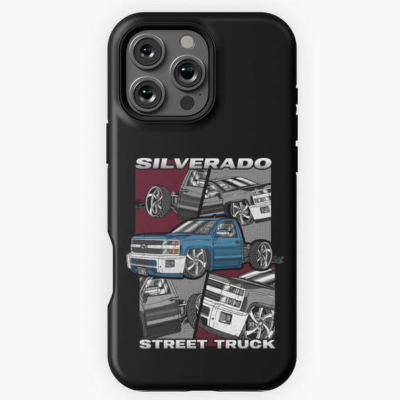 Street Truck Silverado Custom Build Phone Case for iPhone 16 15 14 13 12 11 Pro Max