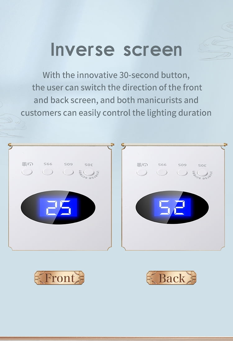 Street Vendor Essential S50 Nail Lamp Rechargeable Wireless Lithium Battery UV Lamp Nail Polish Gel UV Night Market Curing Lamp