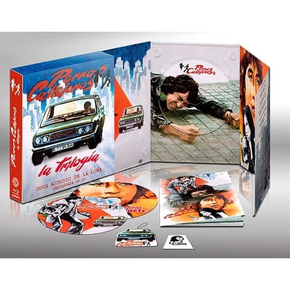 Street Warriors Trilogy ( Perros callejeros / Perros callejeros II / Perros callejeros III / Los ltimos golpes de 'El Torete' ) ( Street Warriors / Street Warrio [ Blu-Ray, Reg.A/B/C Import - Spain ]