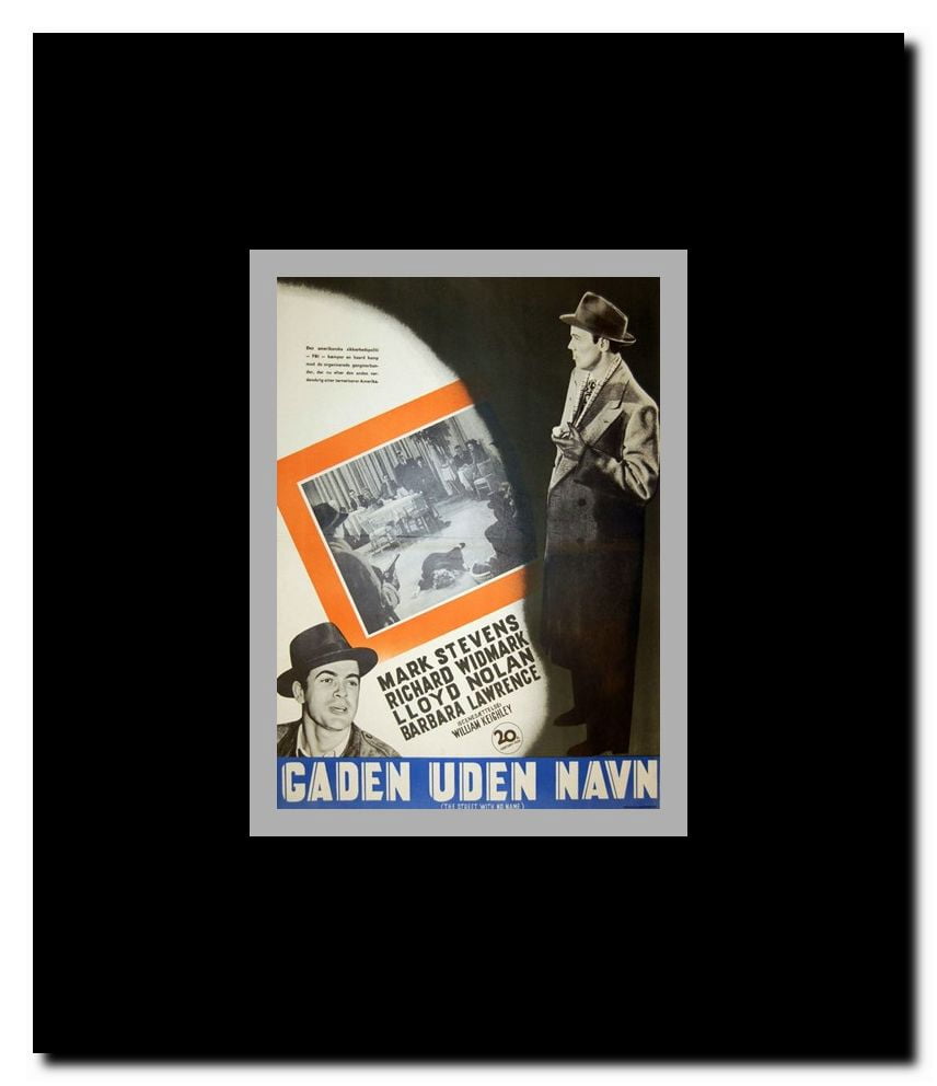 Street With No Name Framed Movie Poster