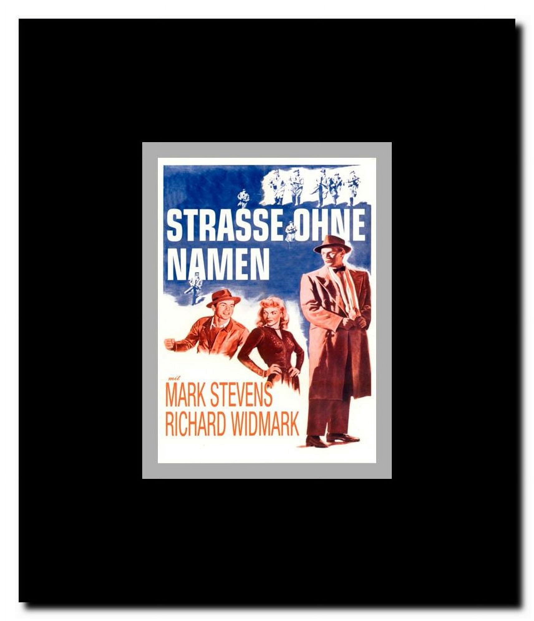 Street With No Name Framed Movie Poster