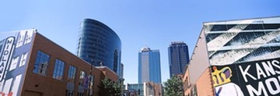 Street art at Downtown Kansas City Missouri USA Canvas Art - Panoramic Images (36 x 13)