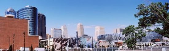 Street art at Jazz District Kansas City Missouri USA Canvas Art - Panoramic Images (15 x 5)