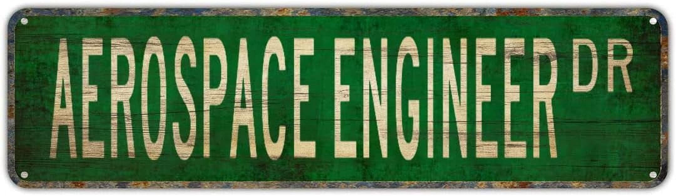 Street sign Aerospace Engineer Aerospace Engineer Gift Aerospace Road ...