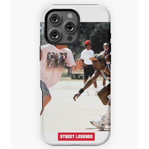 Streetball Legends Basketball Phone Case for iPhone 16 15 14 13 12 11 Pro Max