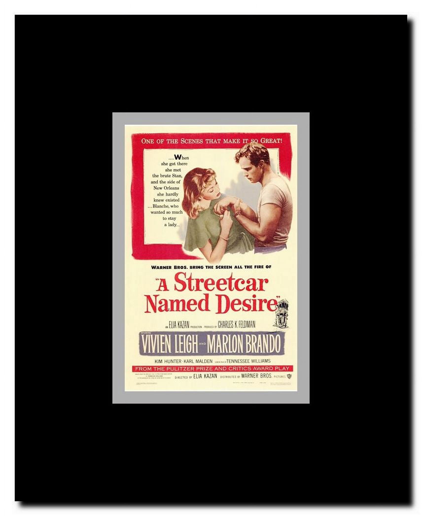 Streetcar Named Desire a Framed Movie Poster