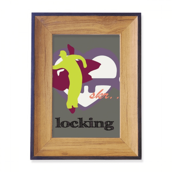 Streetdance Culture Locking Love Lock Photo Frame Exhibition Display Art Desktop Painting