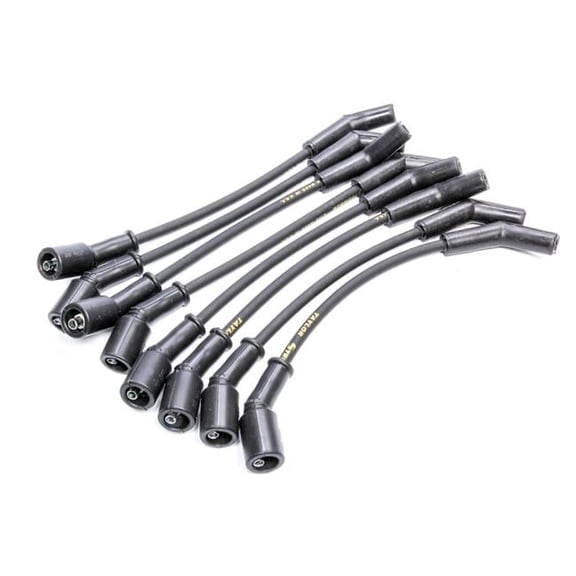 Streethunder Plug Wire Set for Small Block Chevy, Black - 8 mm