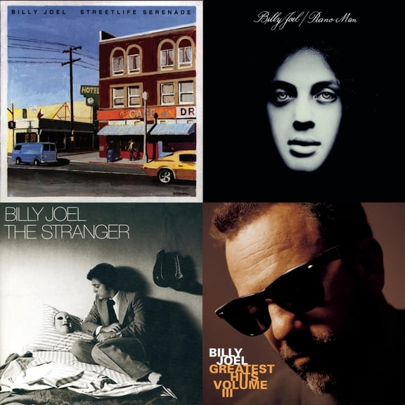 Streetlife Serenade & Piano Man & Stranger & Greatest Hits Vol.3 [CD Bundle]