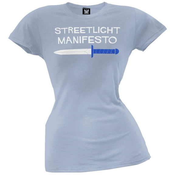 Streetlight Manifesto Women's Juniors Dagger Short Sleeve T Shirt