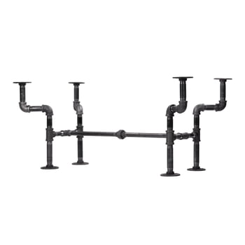 Streetlights Coffee Table Leg Set Iron Material by Pipe Decor