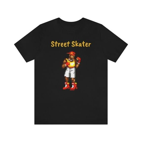 Streets of Rage 2 Skate Street Skater 90's Video Game Pixel Art Unisex T Shirt