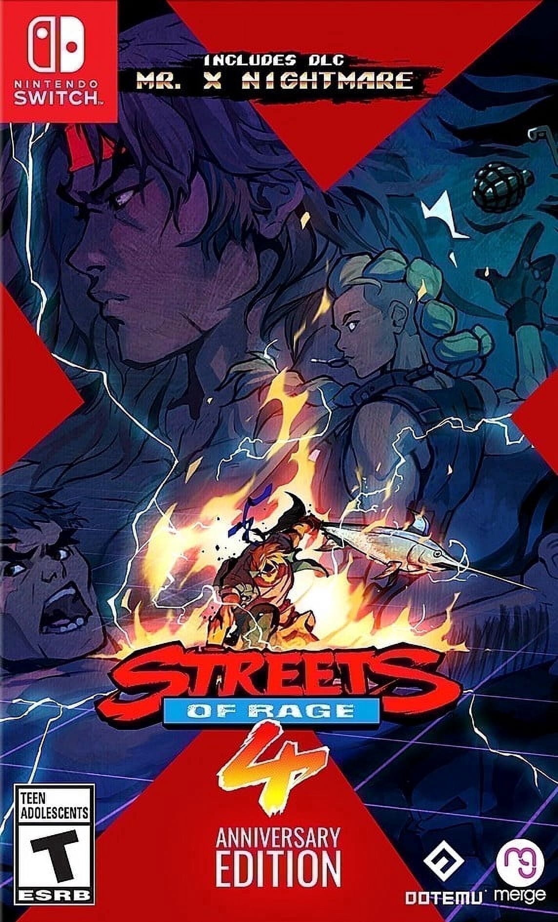 Streets of Rage 4 - Anniversary Edition, Merge Games, Nintendo