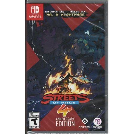 Streets of Rage 4 - Anniversary Edition NSW (Brand New Factory Sealed US Version