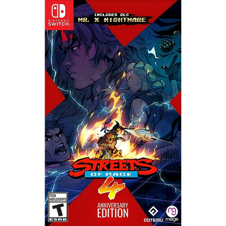 Street of hot sale rage nintendo switch