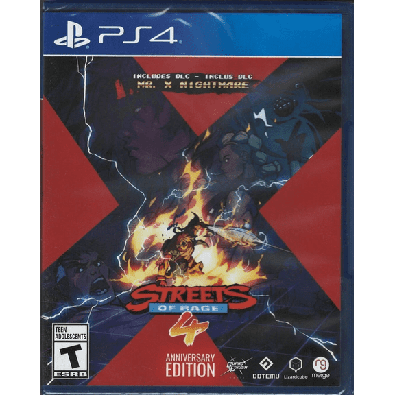 Streets of Rage 4 - Anniversary Edition PlayStation 4