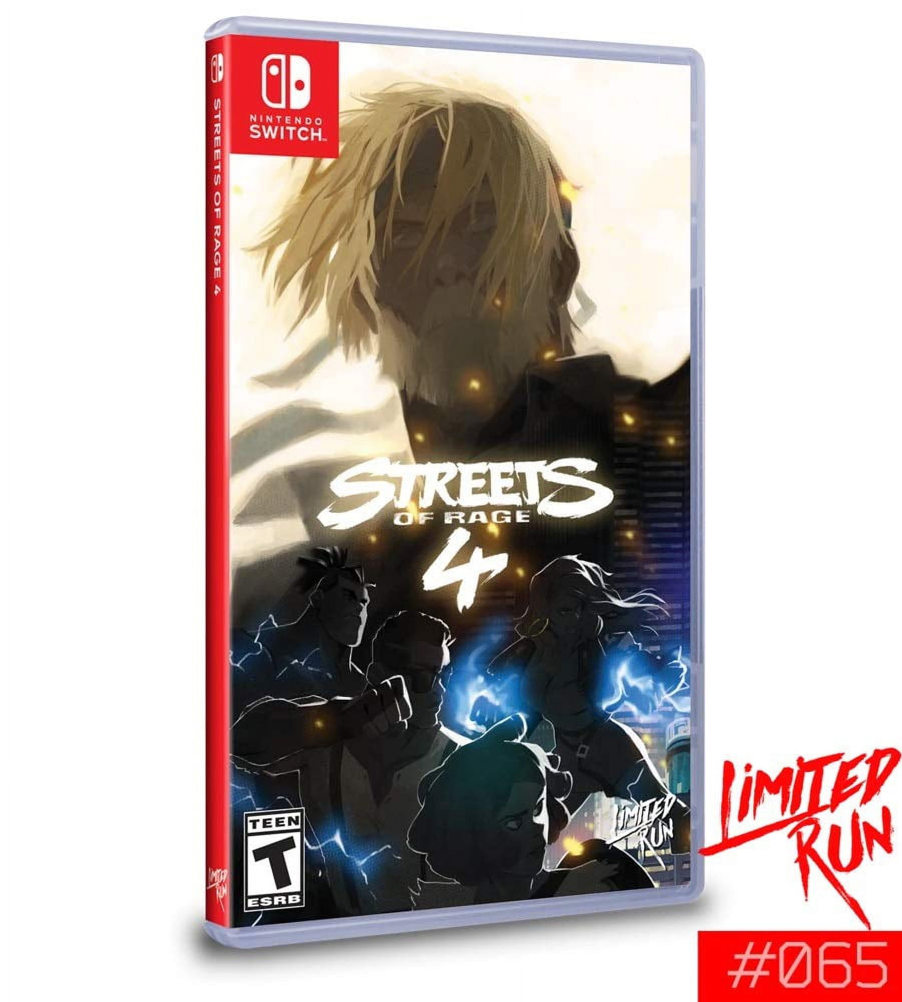 Streets of Rage 4 (Switch Limited Run 65) Nintendo Switch