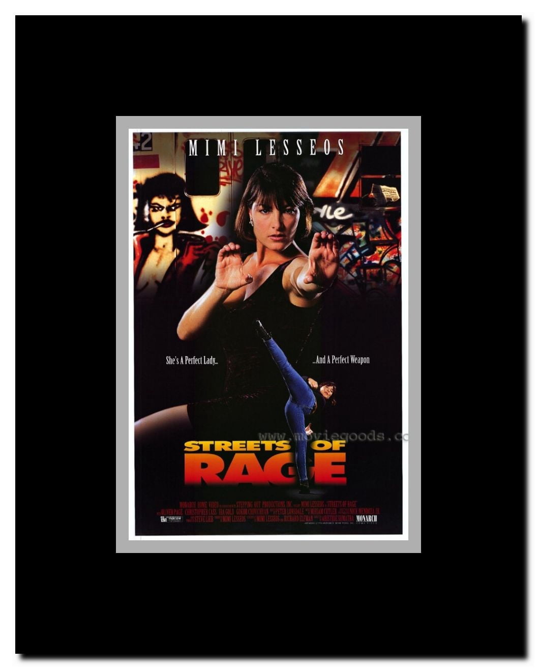 Streets of Rage Framed Movie Poster