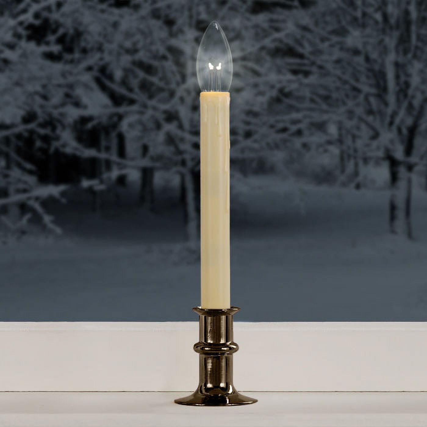 Streetside Brightness Adjustable Height Cordless LED Window Candles