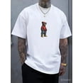 thumbnail image 1 of Streetwear Bear Cool Urban Style Fashion Print T-Shirt jmallet74, for men & women, up to size 5XL, 1 of 3