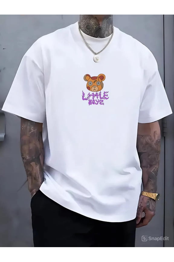 Streetwear Bear Modern Urban Fashion Hype Cool T-Shirt HYPNOZSTUDIO, for men & women, up to size 5XL