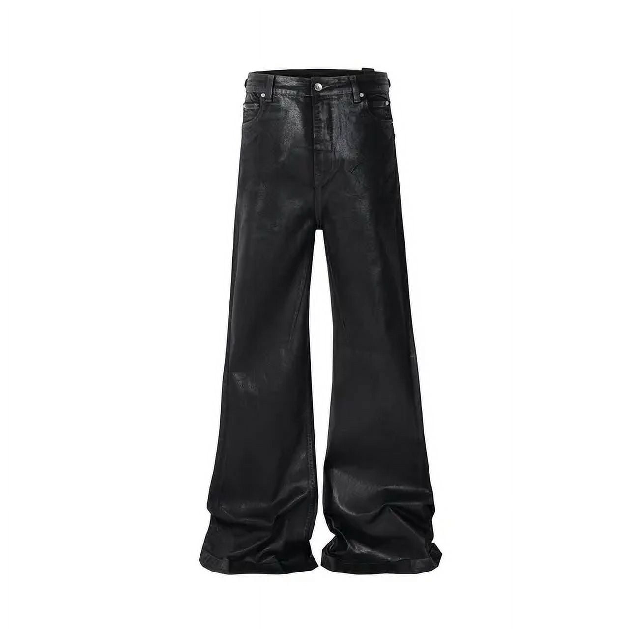 FEUSEUZ Gothic Jeans, Women's Street Hip-hop Patchwork with