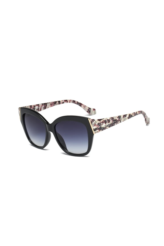 Streetwear Cat Eye Polarized Sunglasses - Dramatic Accents Ooze Urban Glam