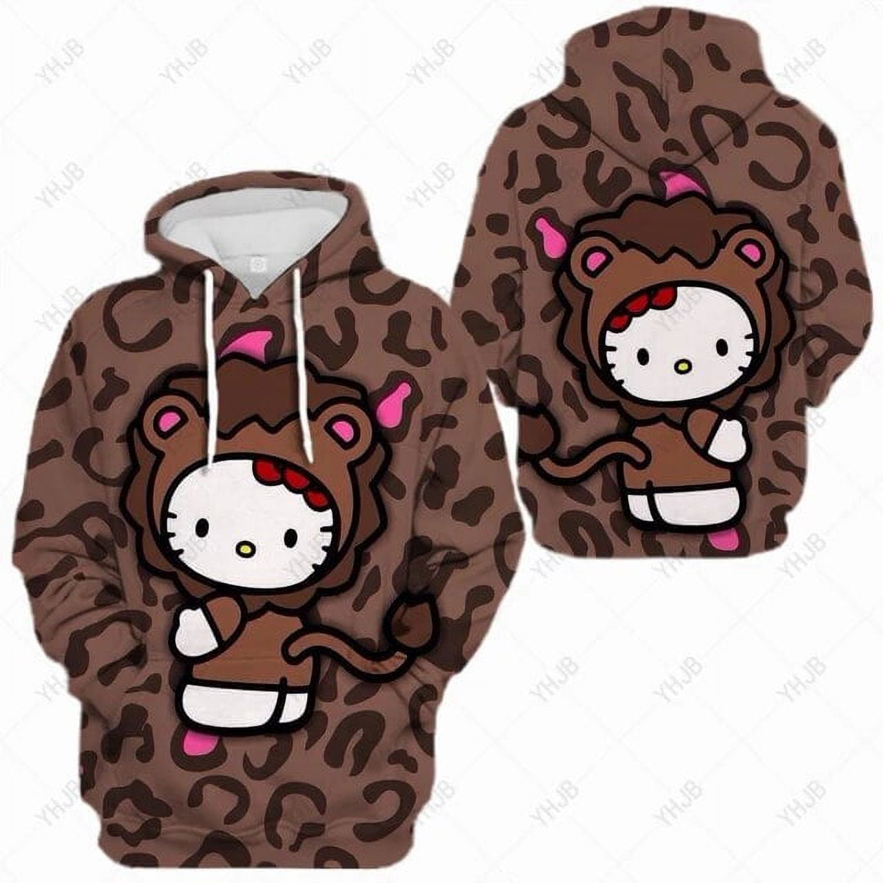 Hello kitty hoodie womens hotsell