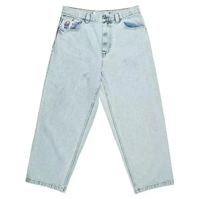 Streetwear JNCO Jeans American Vintage Washed Baggy Jeans Women‘s Y2K ...