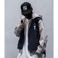thumbnail image 1 of Streetwear Jacket Japanese Harajuku Kanji Hoodie Double Layer Zip Coat, 1 of 10
