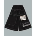 thumbnail image 1 of Streetwear Jeans American Hip Hop Retro Graphic Embroidered Baggy Jeans Pants Mens Womens Harajuku Gothic Wide Leg Trousers, 1 of 1