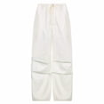 thumbnail image 1 of Streetwear Joggers Baggy Trousers Loose Wide Leg Women Punk Sweatpants, 1 of 11