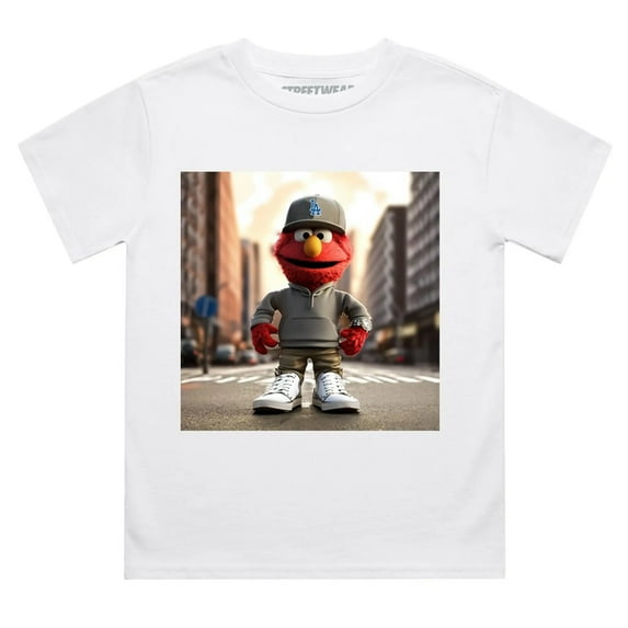 Streetwear Official Boys Street L Mo Tee (White)