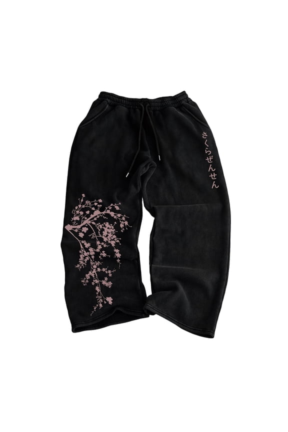 Streetwear Pants Gothic Emo Oversized Graphic Sweatpants Men Baggy Sweatpants Y2K Clothes Men Gym Casual Trousers