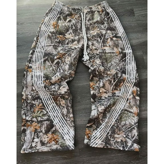 Streetwear Sweatpants Y2K Pants Gothic Hip Hop Retro Graphic Baggy Casual Pants Womens Mens Elastic Waist Jogging Trousers