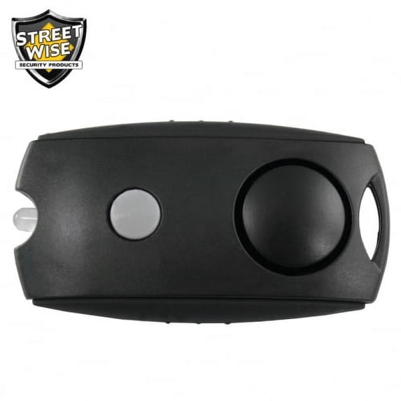 Streetwise Panic Alarm for Keychain Black